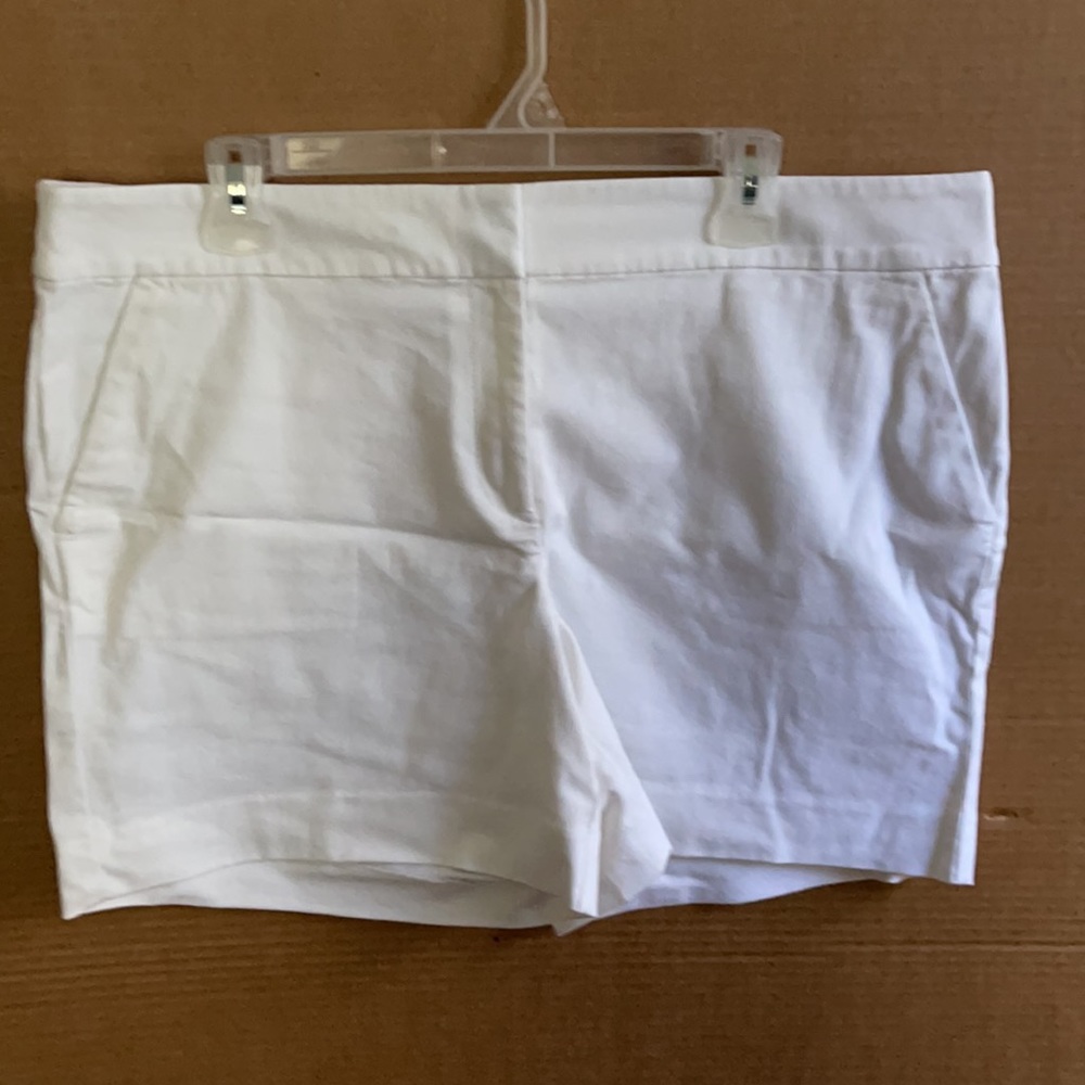 NWT! Loft White Riviera Shorts